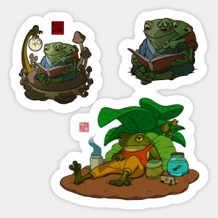 A Frog and His Son Variety Pack 03 Sticker